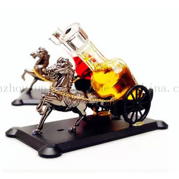 OEM Car Perfume Bottle with Horse Winebottle Design for Decoration